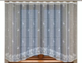 Mg Függöny ív 25048 jacquard 300x140cm kész lengyel szalaggal