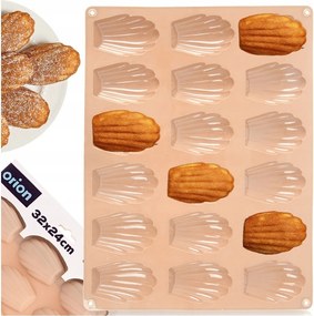 Szilikon forma keksz sütőforma omlós keksz kagyló