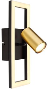 Globo 57032-1- LED Fali spotlámpa MARRIE 1xGU10/5W/230V + LED/12W/230V