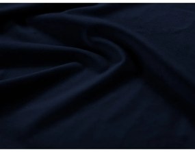 Kék bársony moduláris sarokkanapé Lupine – Micadoni