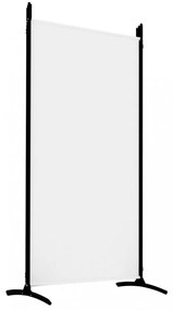 fehér 5 paneles paraván 433x180 cm szövet
