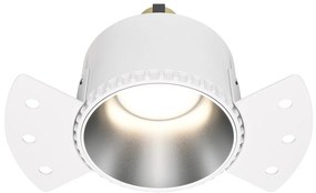 DL051-01-GU10-RD-WS Share Alumínium Süllyesztett Lámpa Ezüst Színű 1 x GU10 10 W IP20