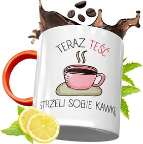 Narancssárga Bögre Az Apósnak Tökéletes Ajándék fényképes nyomtatással