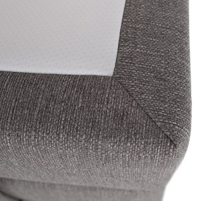 Elektromos állítható ágy, boxspring, szürke, 160x200, MURKO NEW