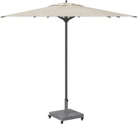 Kültéri Napernyő Tartók Sötét fa 45 x 45 x 32 cm Acél, Beton