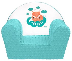 Gyermek fotel New Baby Róka menta