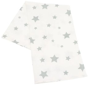 Pamut  tetra fürdőlepedő New Baby Softy 90 x 110 cm 2 db szürke fehér