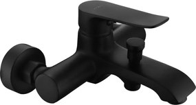 Mexen Pecos fürdőkád csaptelep, fekete - 72730-70