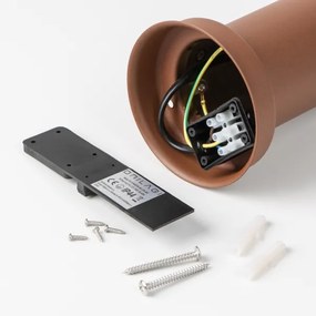 Brilagi - NOVA kültéri lámpa 1xE27/15W/230V 40 cm IP44 barna