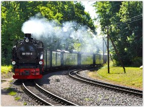 Poszterek 135x100 Gőzmozdony