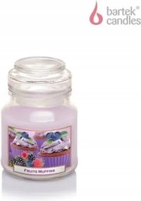 Illatos gyertya üvegben Fruits Muffins Forest 130g