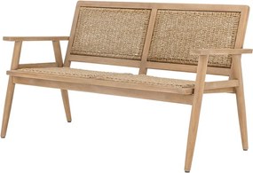 Natúr színű tömörfa kerti kanapé Sorrento – Bloomingville