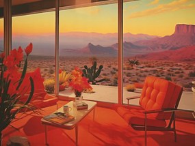 Poszter 100x75cm Ülés a Sivatagi Házban