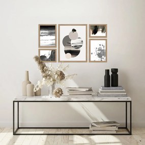 Kép szett 5 db-os 30x40 cm Planets – Malerifabrikken