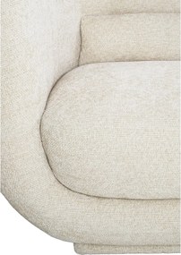 Krémszínű kanapé 237 cm Kialy – Light &amp; Living