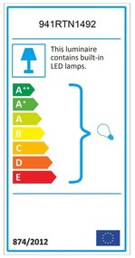 Aranyszínű LED fali lámpa Flüt – Opviq lights