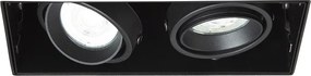 RENDL ELECTRA II GU10 frameless černá 230V LED GU10 8W