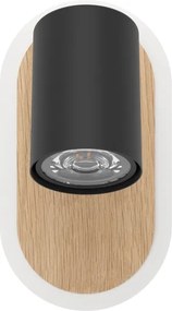 Eglo 901631 - RIMBOCCHI LED fali spotlámpa LED/7W/230V barna/fekete