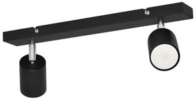 LED Spotlámpa TUNE 2xGU10/4,8W/230V fekete