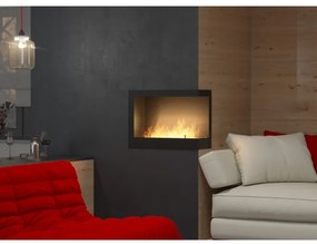 InFire - Sarok BIO kandalló 45x60 cm 3kW fekete