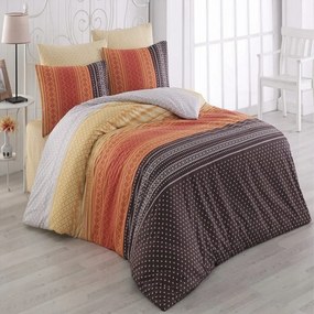 Pamut ágyneműhuzat Summer Orange 220x200 cm