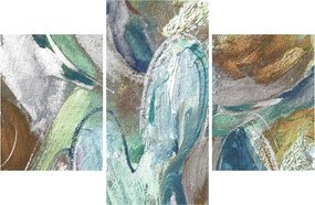 Kép - Absztrakt figurás festészet (90x60 cm)
