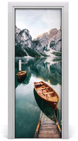 Poszter tapéta ajtóra A csónak a tavon 75x205 cm