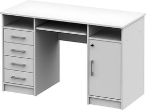 PC asztal, fehér, B9 NEW