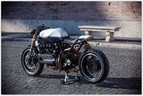 Poszterek 120x80 Klasszikus motorkerékpár Motor