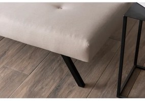 Kétüléses kanapé LOKO krémszínű/bézs