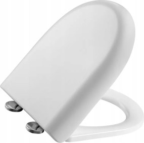 Szabadon ereszkedő WC-ülőke Roca Giraldhoz, kihúzható fém zsanérok