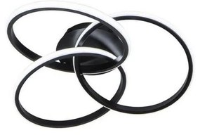 LED Dimmelhető mennyezeti lámpa LED/70W/230V 3000-6500K fekete + távirányítás