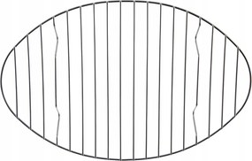 Grillrács Acél Grill Hússütő Betét