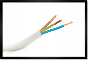 Poszterek keretben 60x40 Elektromos kábel