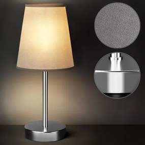 monzana® Lumiere asztali lámpa 32x13x13 cm - szürke