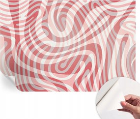 Öntapadós Dekoratív Fotótapéta Hálószobába Hullámos vonalak 104x70 cm