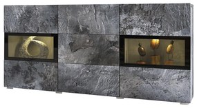Vitrin Barly Typ 26 (schiefer). 1030324