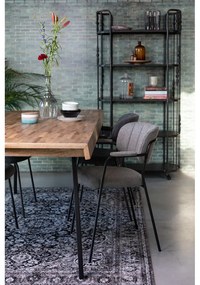 Antracitszürke étkezőszék szett 2 db-os Jolien – White Label