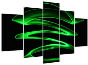 Kép - neonhullámok (150x105 cm)