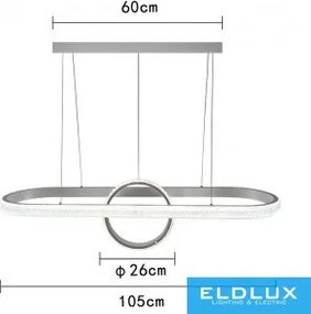 ELDLUX LP-30BC Modern Led Függesztett Lámpa IP20