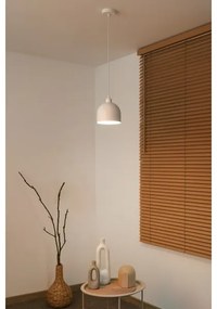 Duolla - IRONLINE kábeles függeszték 1x E27/15 W/230 V Ø 17 cm, fehér