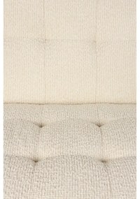 Krémszínű buklé kanapé 150 cm Kate – Dutchbone