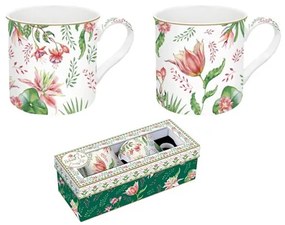 R2S.178BOCH Porcelán bögreszett 2db-os, 300ml, dobozban, Botanic Chic