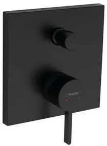 Hansgrohe Finoris zuhany és fürdő csaptelep vakolat alatti rész nélkül matt fekete 76415670
