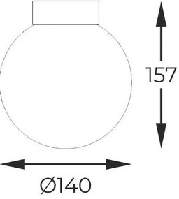 Zuma Line C0574-01D-F7AA - Mennyezeti lámpa ARCTURUS 1xG9/4W/230V arany