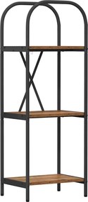 vidaXL Könyvespolc Öreg fa 40 x 30 x 109 cm Faanyag
