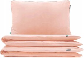 Basic ágyneműhuzat barackszínű 140x200 cm 1x 80x70 cm Mumla