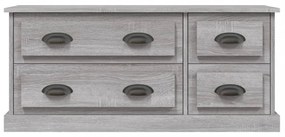 szürke sonoma színű szerelt fa TV-szekrény 100x35,5x45 cm