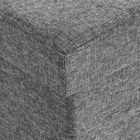 Taburett csukható fedéllel OTTOMAN 110x38 cm, sötétszürke