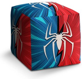 Cube zsámoly Spider, piros / kék